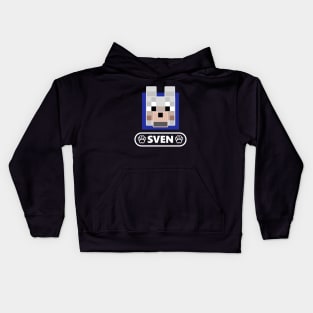 Sven Good Boy White Kids Hoodie